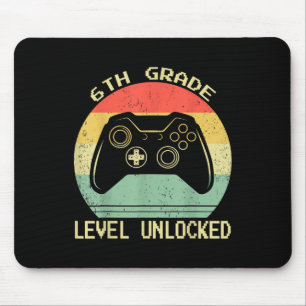 Alfombrilla De Ratón Nivel de 6º grado desbloqueado Videojugador De vue
