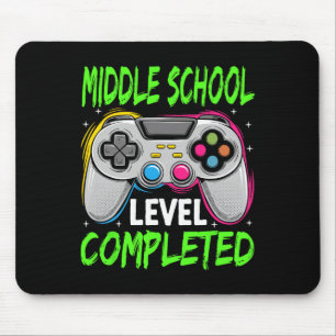 Alfombrilla De Ratón Nivel de Escuela Intermedia Gamer Completo Cl de G
