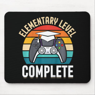 Alfombrilla De Ratón Nivel Elemental Completa Gamer Cl De Graduado 2024