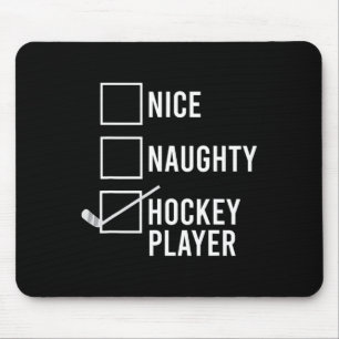 Alfombrilla De Ratón Niza Navidades de hockey patines