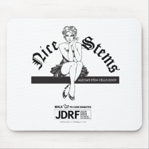 Alfombrilla De Ratón "Niza troncos "