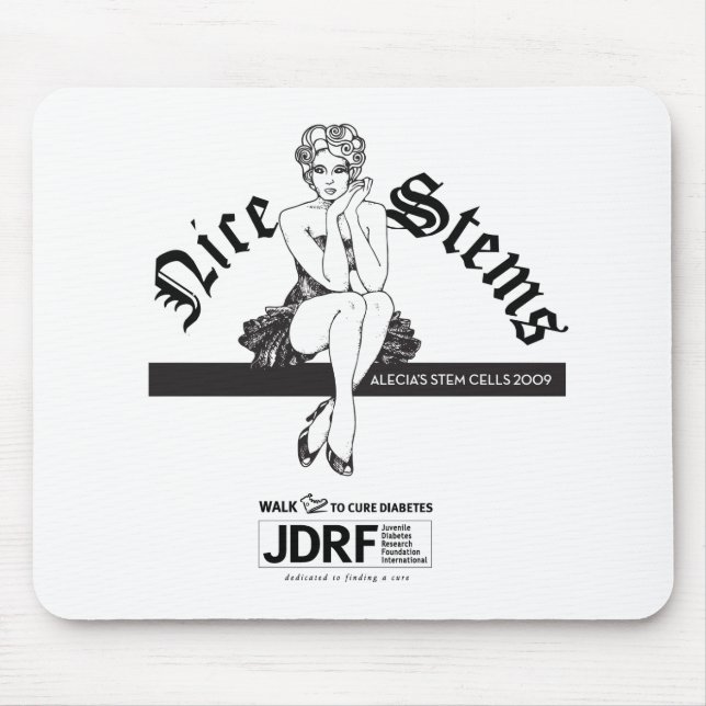 Alfombrilla De Ratón "Niza troncos " (Frente)