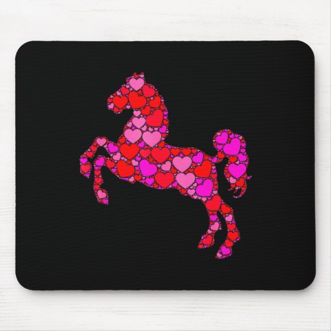Alfombrilla De Ratón Nk Red Heart Valentines Day For Women Girls Hors  (Frente)