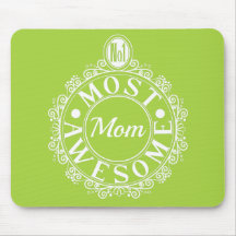 No.1 Impresión blanca clásica de mamá más asombros