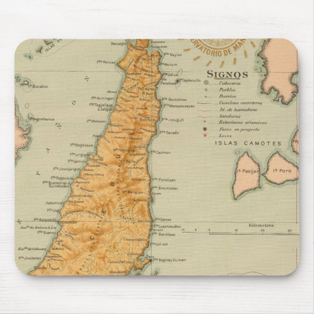 Alfombrilla De Ratón No 22 Cebú (Frente)