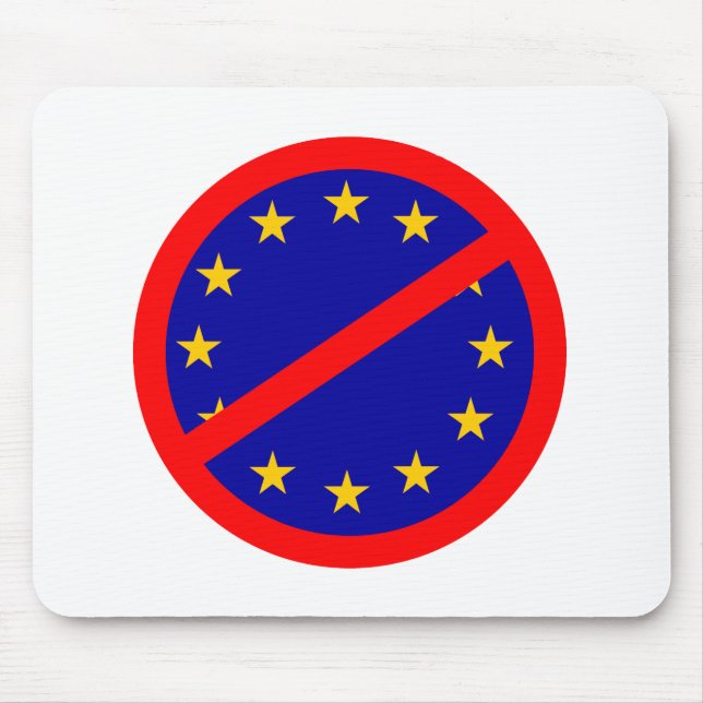 Alfombrilla De Ratón No a la UE (Frente)