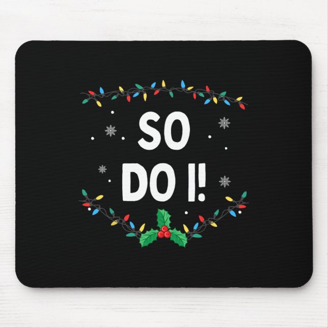 Alfombrilla De Ratón No comparo Navidades con ropa de familia, así que  (Frente)