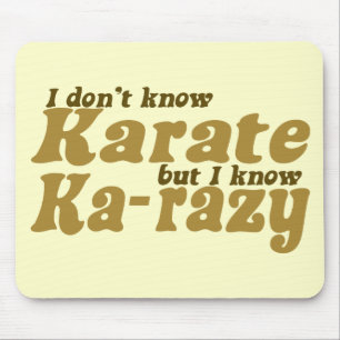 Alfombrilla De Ratón No conozco a Karate