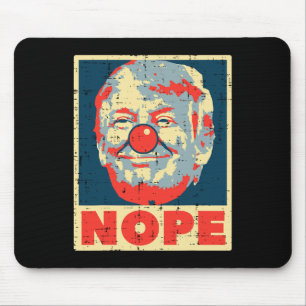 Alfombrilla De Ratón No, el retro vintage antiTrump no lo hace
