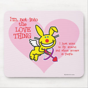 Alfombrilla De Ratón No en la cosa del amor