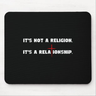 Alfombrilla De Ratón No Es Una Religión Es Una Relación Religiosa Ch