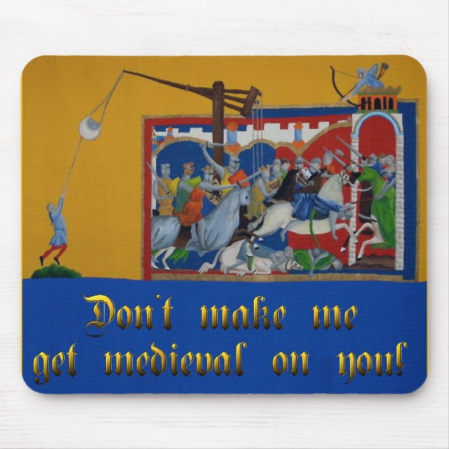 Alfombrilla De Ratón No haga que consigue… Mousepad (Frente)
