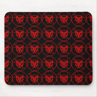 Alfombrilla De Ratón No hay GMO Mousepad Biohazard Advirtimiento Almoha
