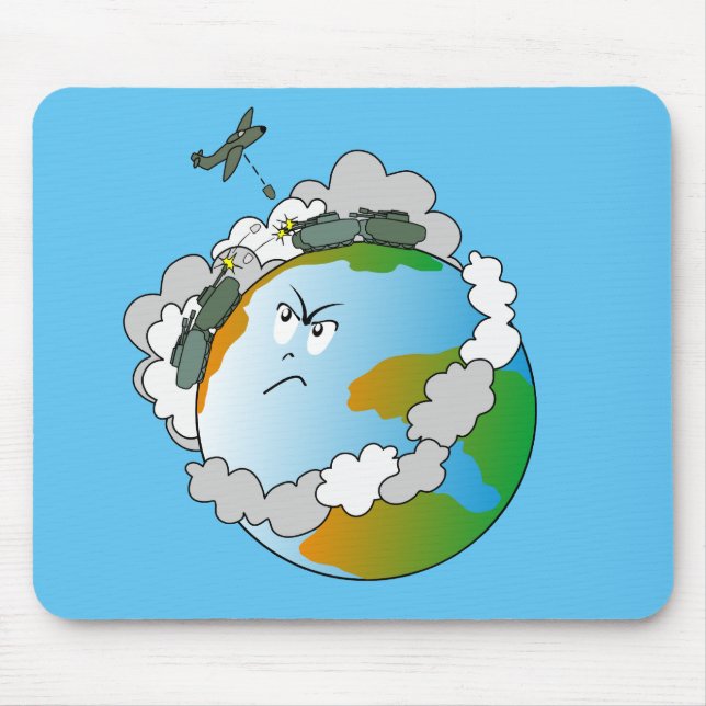 Alfombrilla De Ratón ¡No hay guerra! (Frente)