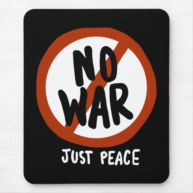 Alfombrilla De Ratón No hay guerra, sólo paz (Frente)