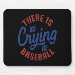 Alfombrilla De Ratón No Hay Lloros En El Ba Del Béisbol Vintage