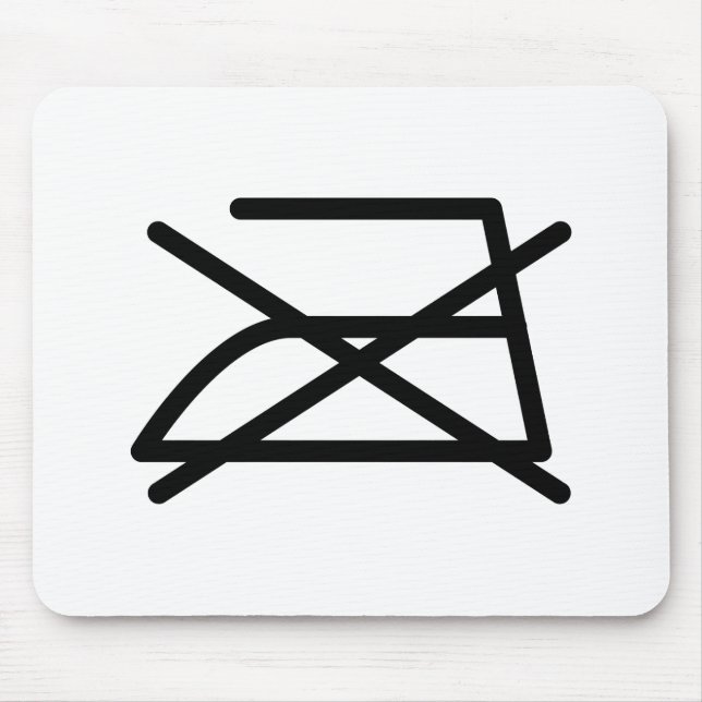 ALFOMBRILLA DE RATÓN ¡NO HIERRO! (Frente)