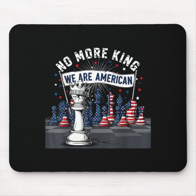 Alfombrilla De Ratón No King In America Gift Men Women  (Frente)