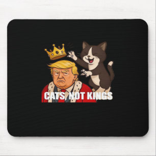 Alfombrilla De Ratón No Kings Anti Gatos Divertido Estilo Clásico