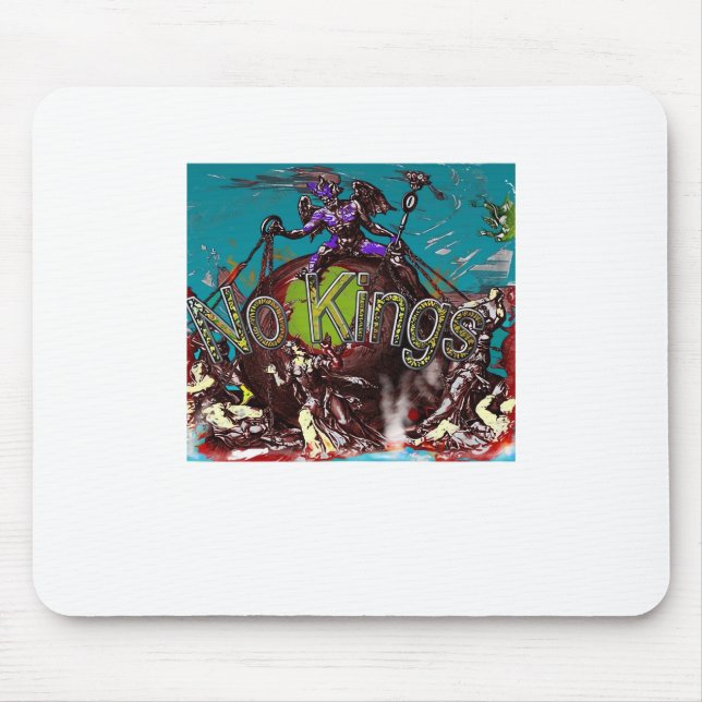 Alfombrilla De Ratón No Kings Classic Modern Minimal Style (Frente)