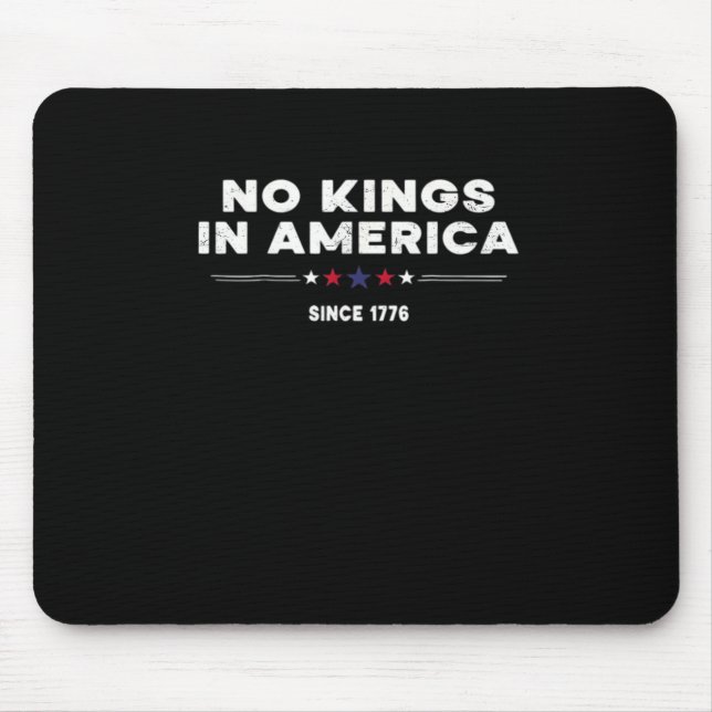 Alfombrilla De Ratón No Kings In America Doge Classic Trendy Graphic (Frente)