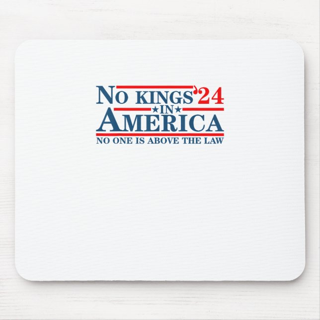 Alfombrilla De Ratón No Kings In America Retro Classic (Frente)