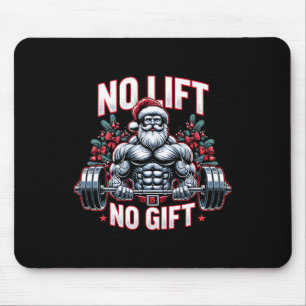 Alfombrilla De Ratón No Levantar No Regalo Santa Claus Navidad Gimnasio