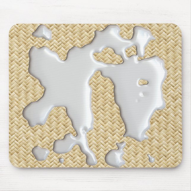 Alfombrilla De Ratón ¡No llora la leche encima derramada! (Frente)