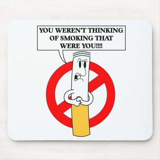 Alfombrilla De Ratón no lo fume (Frente)