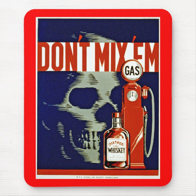 Alfombrilla De Ratón No los mezcles (Frente)