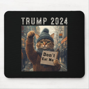 Alfombrilla De Ratón No me comas gatos para Trump 2024