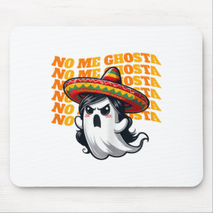 Alfombrilla De Ratón No me hace ghosta graciosa mujer fantasma mexicana