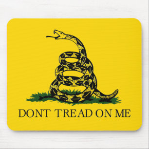 Alfombrilla De Ratón No me toques - Bandera de Gadsden