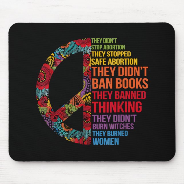 Alfombrilla De Ratón No pararon el aborto, pararon a Femini segura (Frente)