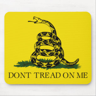 Alfombrilla De Ratón NO PISE EN MÍ, la bandera de Gadsden