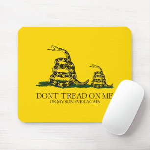 Alfombrilla De Ratón No Pises a Mí ni a Mi Hijo Gadsden Bandera Meme