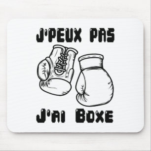 Alfombrilla De Ratón No Puedo Tengo Boxeo - Jersey Regalo de Boxeo