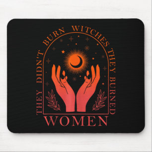Alfombrilla De Ratón No quemaron brujas quemaron mujeres feministas