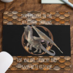 Alfombrilla De Ratón No se metan en asuntos de los dragones graciosos<br><div class="desc">Este diseño se creó a través del arte digital. Puede ser personalizado en el área de proporcionar o personalizar eligiendo la opción de pulsar para personalizar y cambiando el nombre, las iniciales o las palabras. También puede cambiar el color y estilo del texto o eliminar el texto para un diseño...</div>