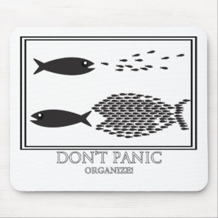 Alfombrilla De Ratón ¡No se organice el pánico!