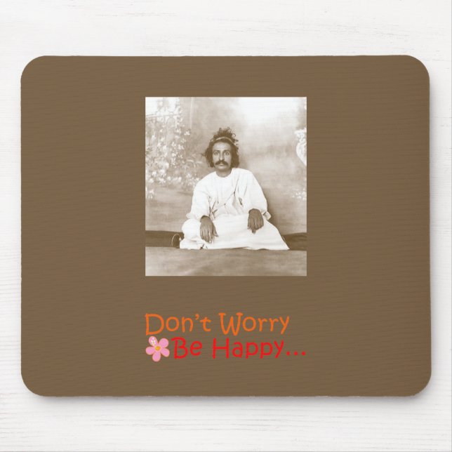 Alfombrilla De Ratón No se preocupe el cojín de ratón (Frente)