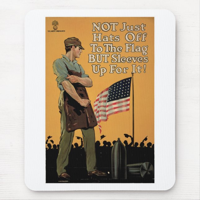 Alfombrilla De Ratón No sólo Gorras a la bandera (Frente)