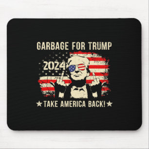 Alfombrilla De Ratón No Somos Basura Votetrump 2025 partidario de Trump