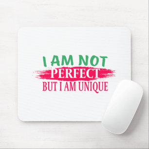 Alfombrilla De Ratón No soy perfecto, pero soy único