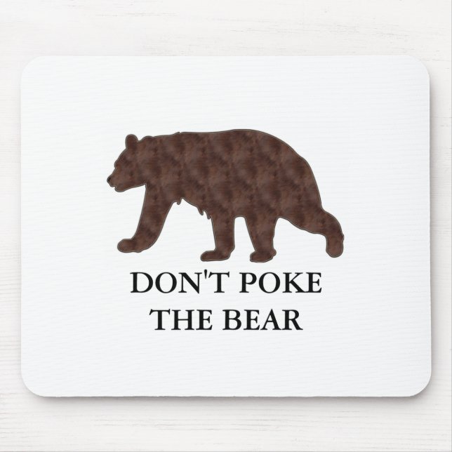 Alfombrilla De Ratón No te cases con el oso (Frente)