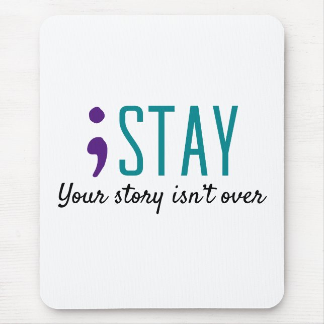 Alfombrilla De Ratón No te preocupes por la prevención del suicidio (Frente)