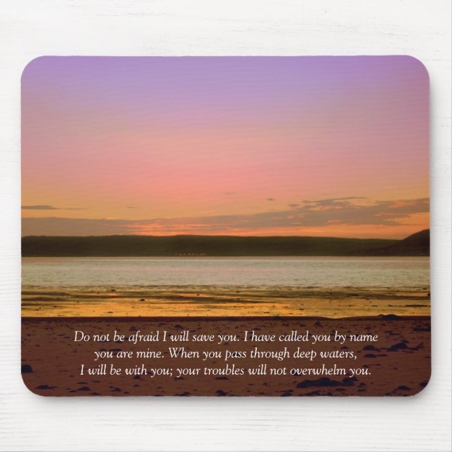 Alfombrilla De Ratón No tenga miedo (Frente)