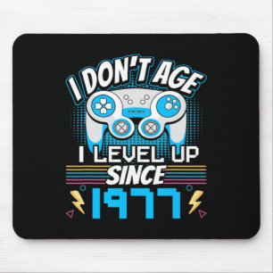 Alfombrilla De Ratón No tengo edad y me levanto desde 1977 jugando con