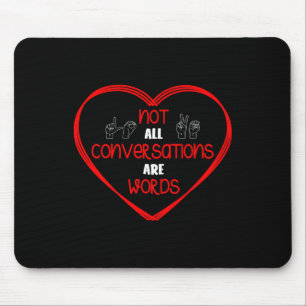 Alfombrilla De Ratón No Todas Las Conversaciones Son Palabras Concienci