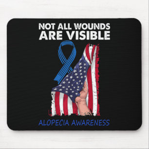 Alfombrilla De Ratón No Todas Las Heridas Son Alopecia Visible